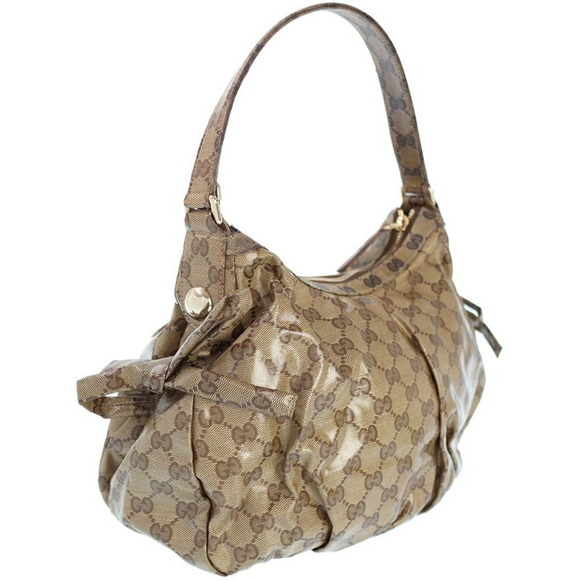 Gucci GG Crystal Horsebit Semi Shoulder Bag - Picture 2 of 9